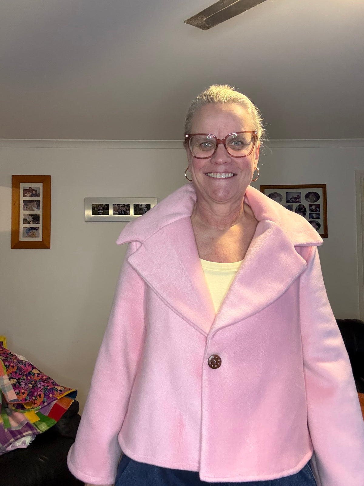 Cashmere/wool blend Retro Swing Coat