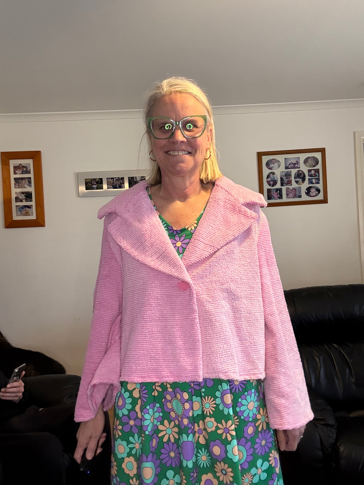 Vintage Chenille Swing Jacket