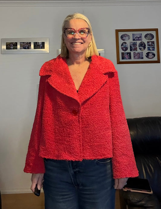 Vintage Chenille Swing Jacket