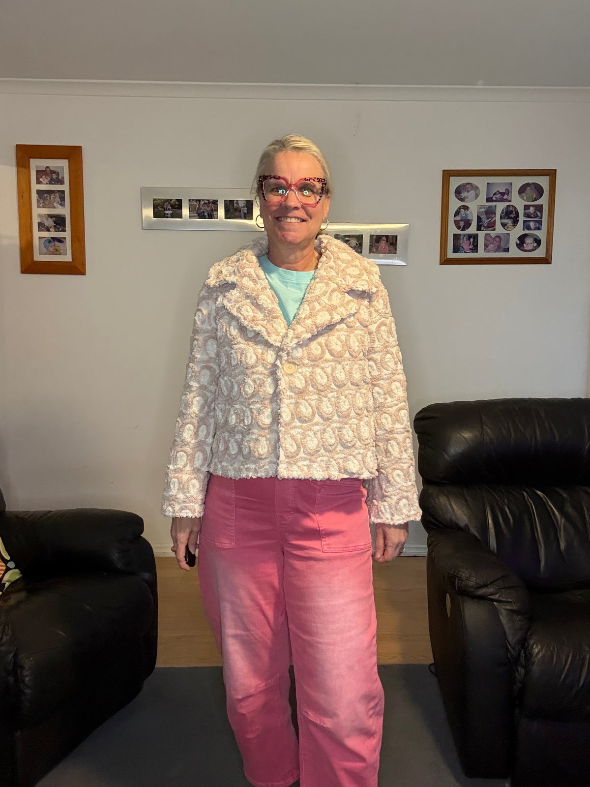 Vintage Chenille Swing Jacket