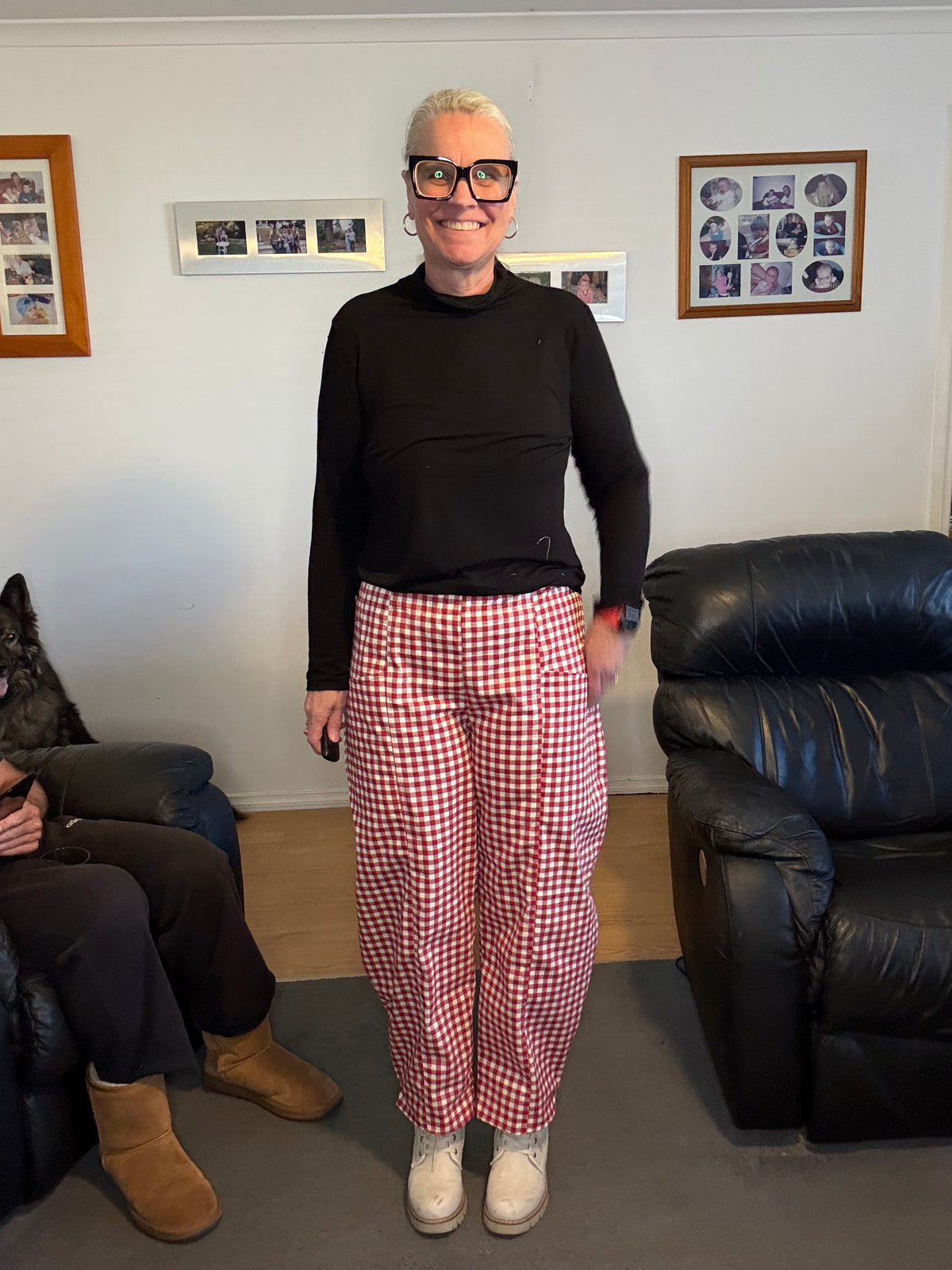Emie barrel leg pants- Size 12
