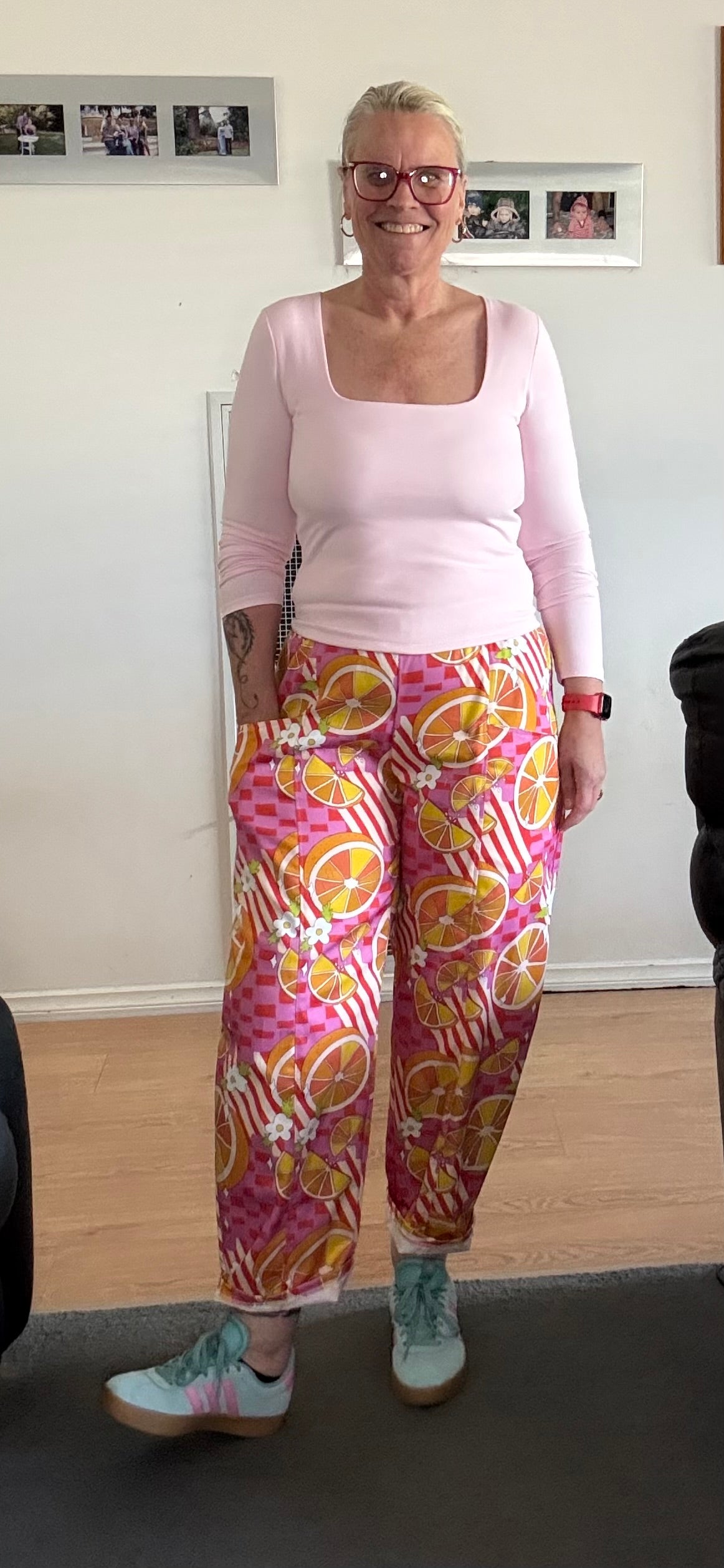 Emie barrel leg pants- Size 12