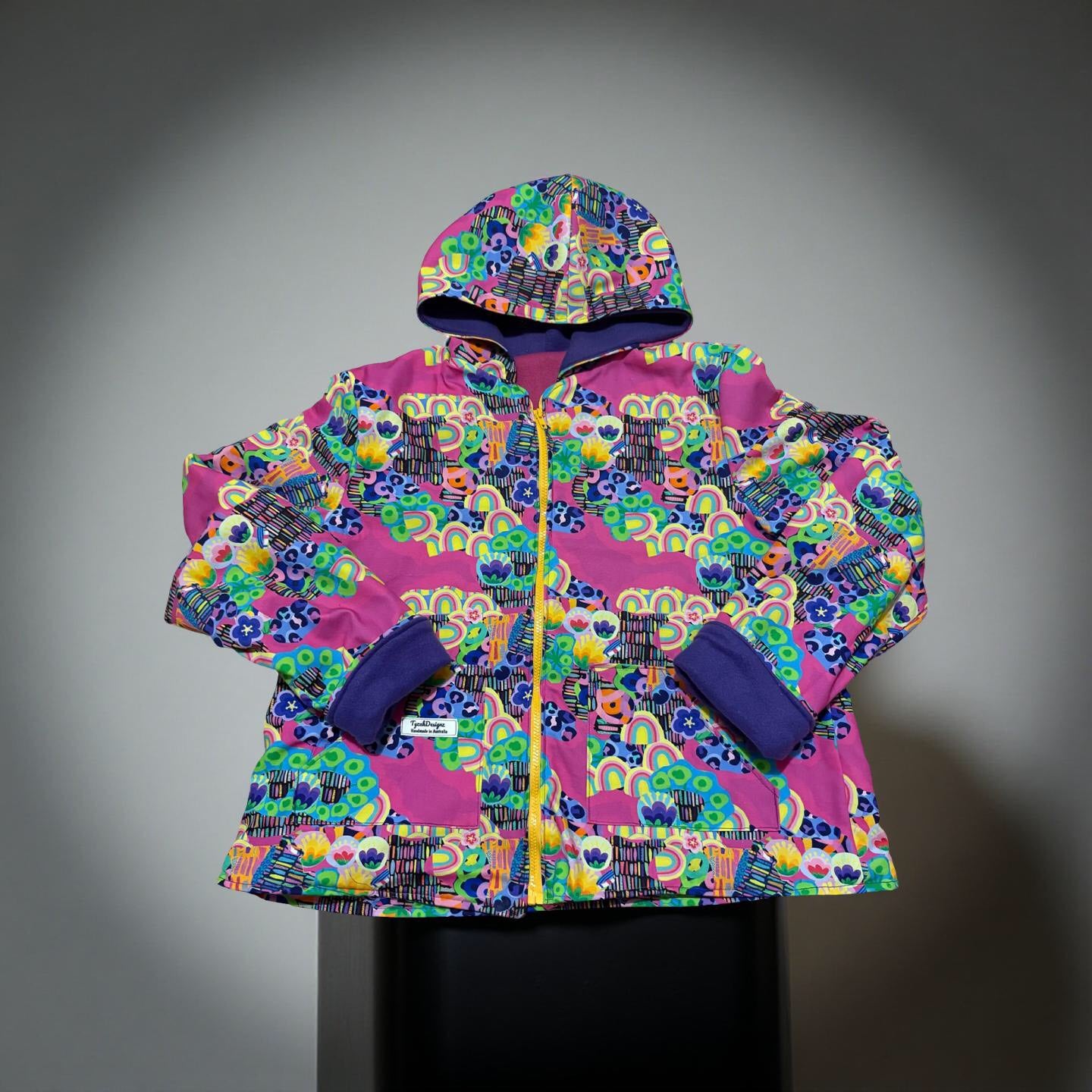 Tyzak Canvas Cropped Jacket  -Size 16