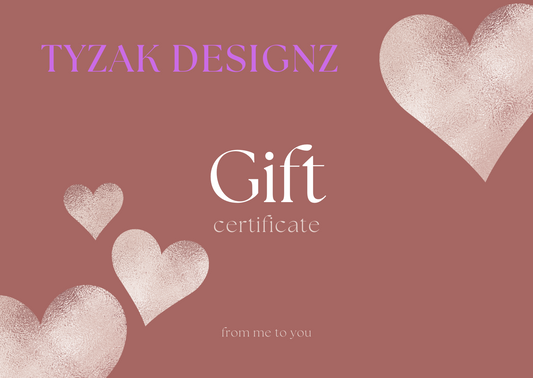 Tyzak Designz Gift Card