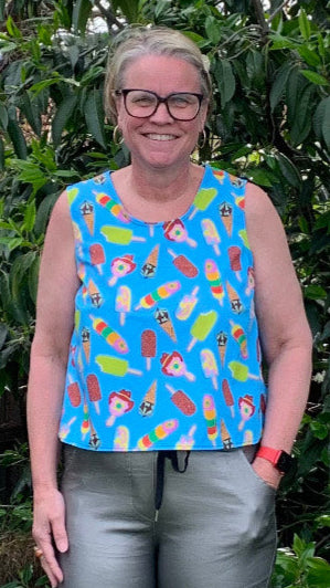 Izzy Top Singlet - Size 12